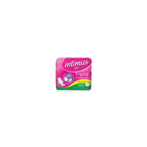 Imagem do produto Absorvente - Intimus Gel Normal Seca Com Abas 8 Unidades