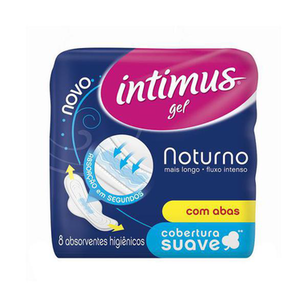 Absorvente Intimus - Gel Noturno C/A Suave 16Un