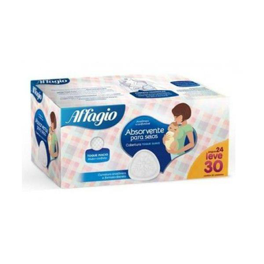 Imagem do produto Absorvente Para Os Seios Affagio 30Unid