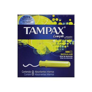 Imagem do produto Absorvente Tampax - Compak Regular 08Un