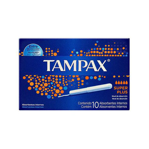 Absorvente Tampax - Super Plus 10Un