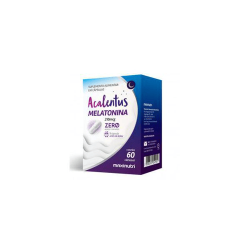 Imagem do produto Acalentus Melatonina Maxinutri Com 60 Cápsulas