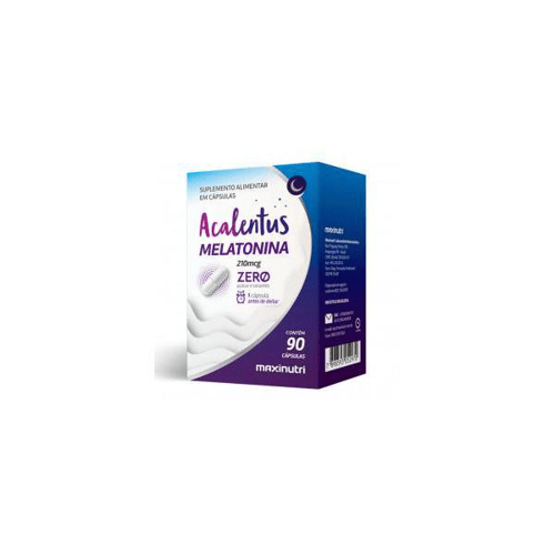 Imagem do produto Acalentus Melatonina Maxinutri Com 90 Cápsulas