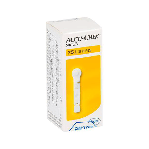 Imagem do produto Accu Chek Softclix Controle De Glicose 25 Lancetas