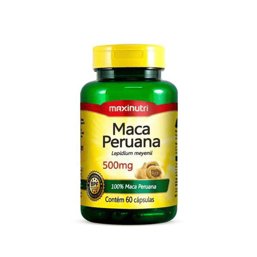 MACA PERUANA 500MG 60CPR MAXINUTRI