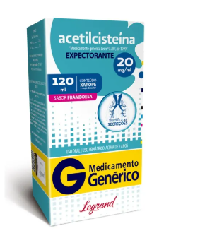 Imagem do produto Acetilcisteína 20Mg/Ml - 120 Ml Xarope Legrand Genérico