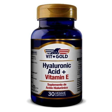 Imagem do produto Ácido Hialurônico 100Mg Com Vitamina E Vitgold 30 Cápsulas