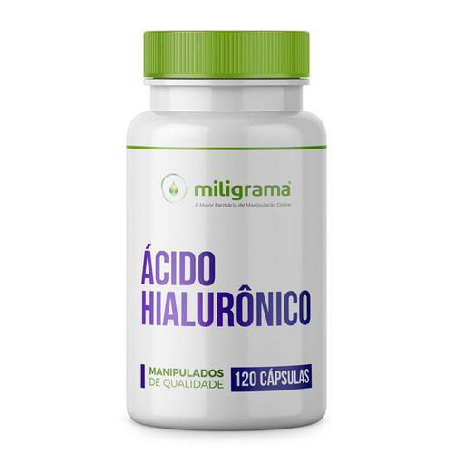 Ácido Hialurônico 50Mg 120 Cápsulas