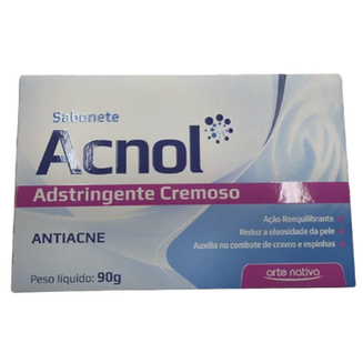 Acnol Sabonete Antiacne Cremoso 90Gr Arte Nativa