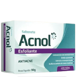 Acnol Sabonete Esfoliante 90Gr Arte Nativa