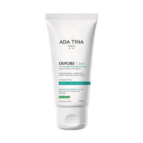 Ada Tina Depore Clean Gel De Limpeza Antioleosidade 100G
