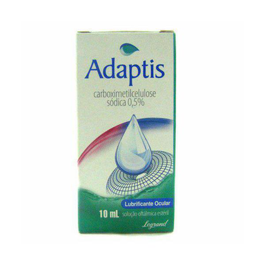 Imagem do produto Adaptis - Lubrificante Oftálmico 0,5% 10Ml