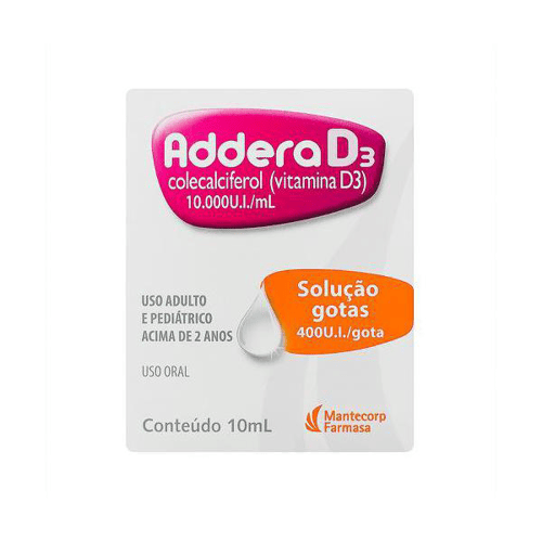Imagem do produto Addera D3 10.000Ui/Ml Gotas Com 10Ml