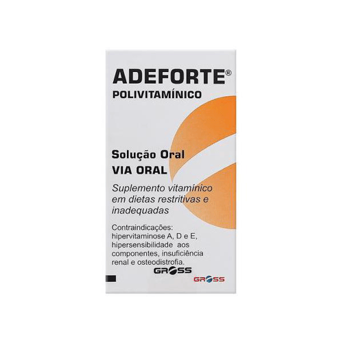 Adeforte Flaconete Oral Com 3Ml