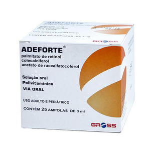 Adeforte Polivitamínico Ampola Com 3Ml