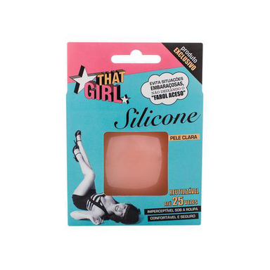 Adesivo Para Seios That Girl Silicone Reutilizável