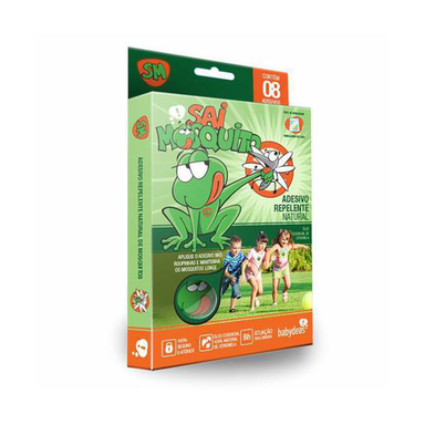 Imagem do produto Adesivo Repelente Natural Sai Mosquito 8 Unidades