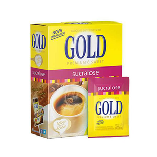 Adoçante - Em Pó Gold Sucralose Premium Sweet C 50 Envelopes De 0,6G Cada
