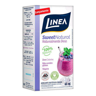 Adoçante Líquido Linea Sweet Natural Com 60Ml 60Ml