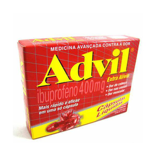 Advil 400Mg Com 8 Cápsulas