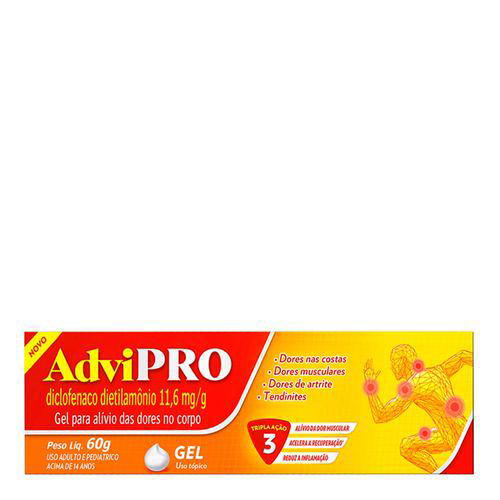 Imagem do produto Advipro 60G Gel 11,6Mg/G