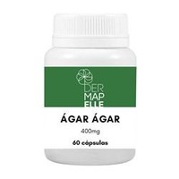 Agar Agar 400mg 60 Cápsulas
