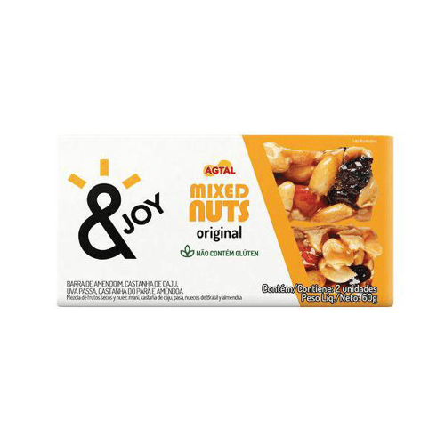 Imagem do produto Agtal Barra De Mixed Nuts, Original 30G Agtal