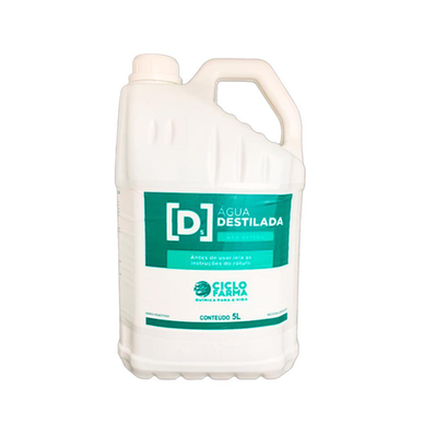 Imagem do produto Água Destilada Não Estéril Ciclo Farma 5L