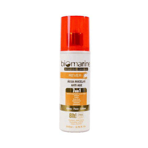 Água Micelar Biomarine Com Vitamina C Rever C Água Micelar Antiage