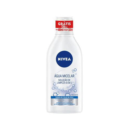 Imagem do produto Ãgua Micelar Nivea Solução De Limpeza 6 Em 1 400Ml
