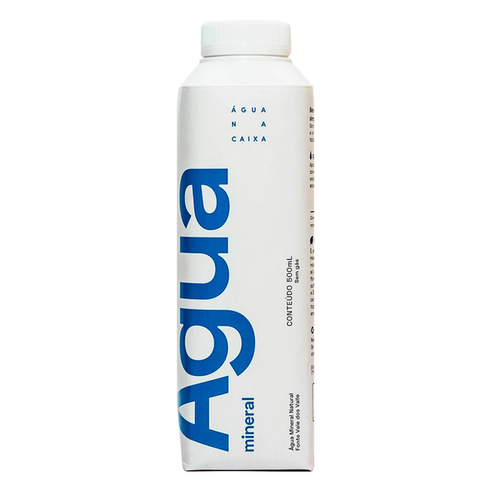 Imagem do produto Água Mineral Sem Gás Na Caixa Com 500Ml