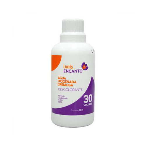 Agua Oxigenada 30 Volumes Lunis Encanto 90ml