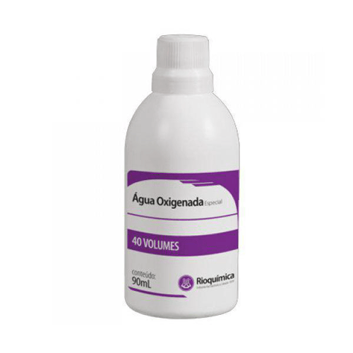 Água - Oxigenada Cremosa 40 Volumes Rioquímica Com 90 Ml