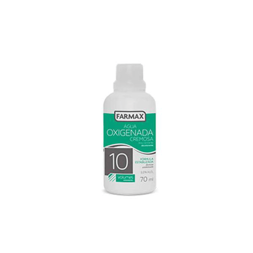 Água Oxigenada Cremosa Farmax 10 Volumes Com 70Ml
