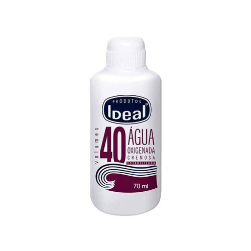 Imagem do produto Água Oxigenada Ideal 40 Volumes Com 70Ml