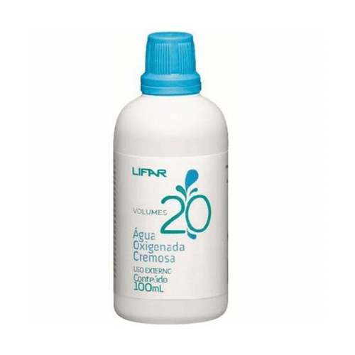 Imagem do produto Água Oxigenada Lifar Cremosa 20 Volumes 100Ml