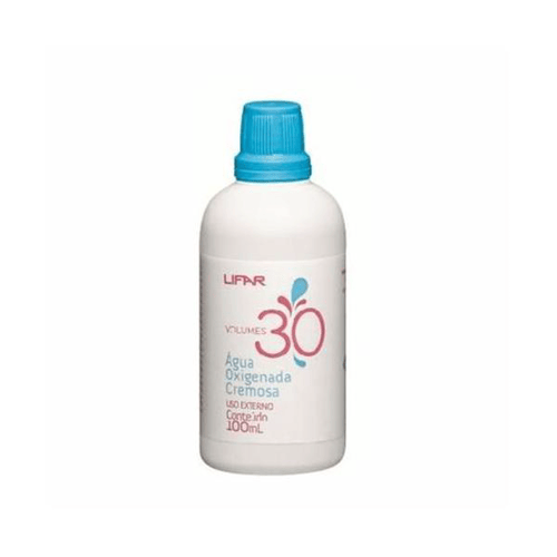 Imagem do produto Água Oxigenada Lifar Cremosa 30 Volumes 100Ml