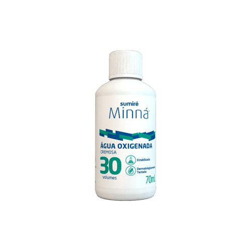 Água Oxigenada Minná Cremosa 30 Volumes 70Ml