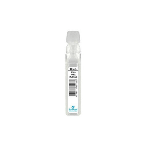 Água para injetáveis samtec 10ml