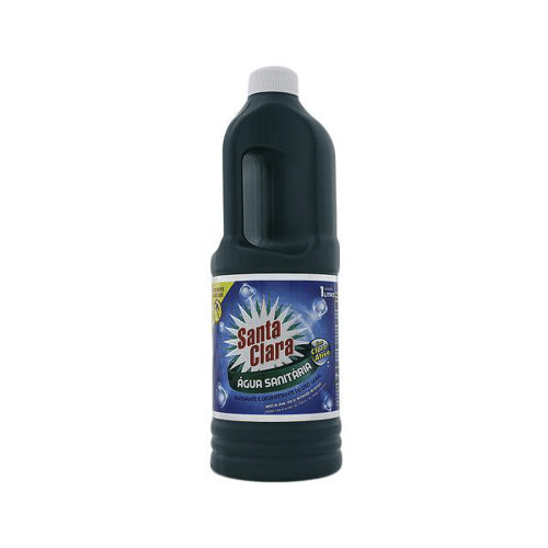 Imagem do produto Água Sanitária Santa Clara Com Cloro Ativo 1 Litro