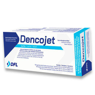 Imagem do produto Agulha Gengival Dencojet 30G Curta Com 100 Nova Dfl