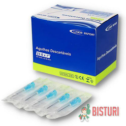 Agulha Hipodérmica Labor Import 25 X 0,60Mm