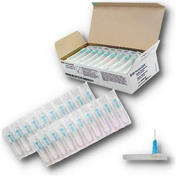 Imagem do produto Agulha Hipodérmica Precision Glide Bd 25 X 0,60 Mm 23G 1 Azul