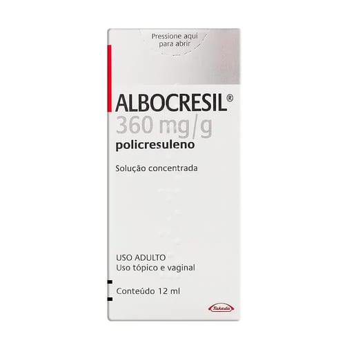 Albocresil Solução 12Ml