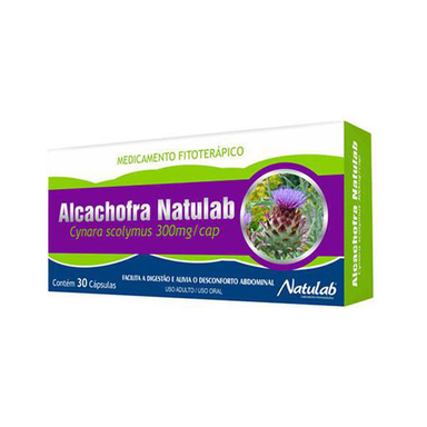 Alcachofra 300Mg Com 30 Cápsulas 300Mg Com 30 Cápsulas