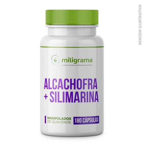 Imagem do produto Alcachofra 300Mg Com Silimarina 50Mg 180 Cápsulas