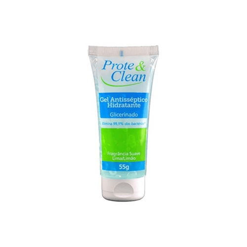 Imagem do produto Álcool - Gel Antisséptico Prote E Clean, Hidratante C Fragrncia Suave Lima Limão 55G