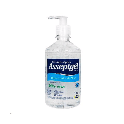 Alcool Gel Higienizador Asseptgel 1K Start