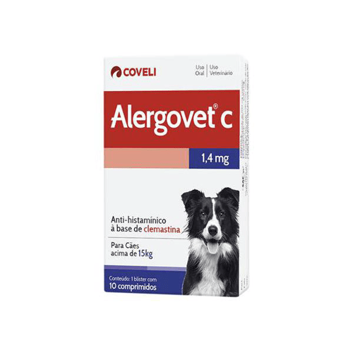 Alergovet C 1,4Mg Para Cães