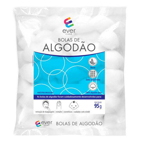 Imagem do produto Algodão Bola Sanfarma Ever Care 95G